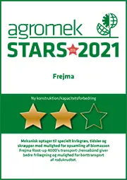 2 stjerner til Agromek Awards 2021 for innovativ teknologi